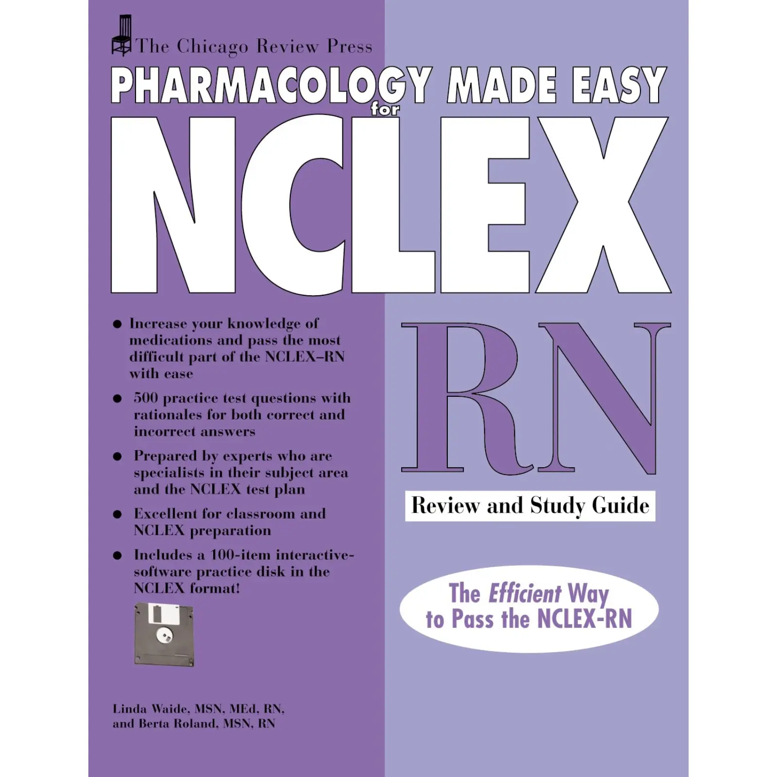 book Chicago Review Press Pharmacology Made Easy for NCLEX-RN Review and Study Guide - Image 1